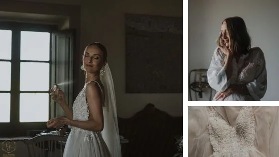 Giorgio e Olga: un baroque wedding "stellato" tra i cipressi della Val d'Orcia