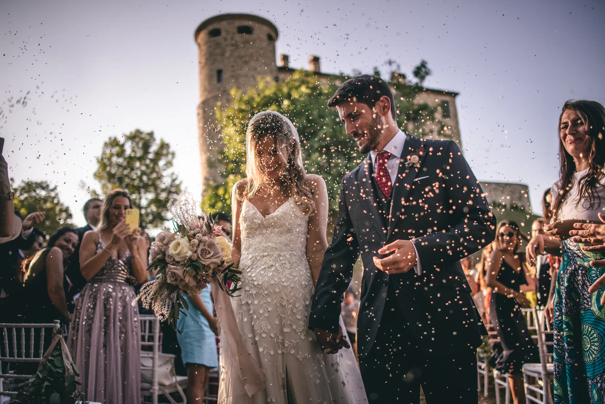 Tuscan Style Wedding